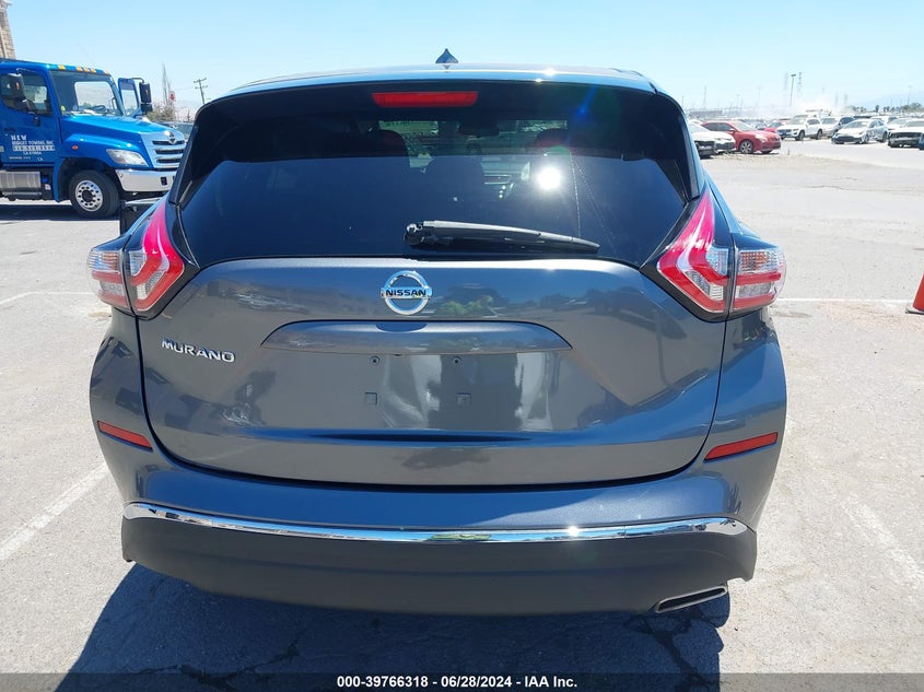 2015 Nissan Murano S VIN: 5N1AZ2MG7FN268841 Lot: 39766318