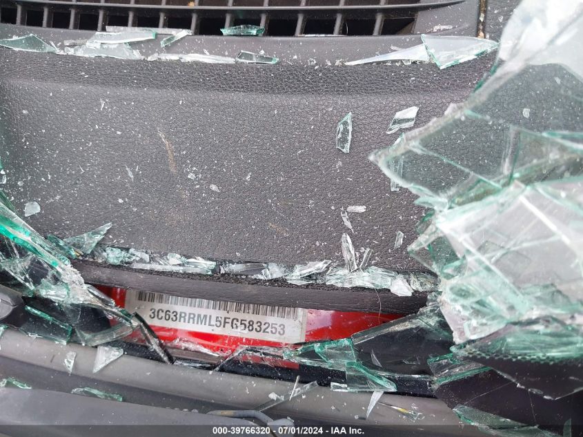 2015 Ram 3500 Laramie VIN: 3C63RRML5FG583253 Lot: 39766320