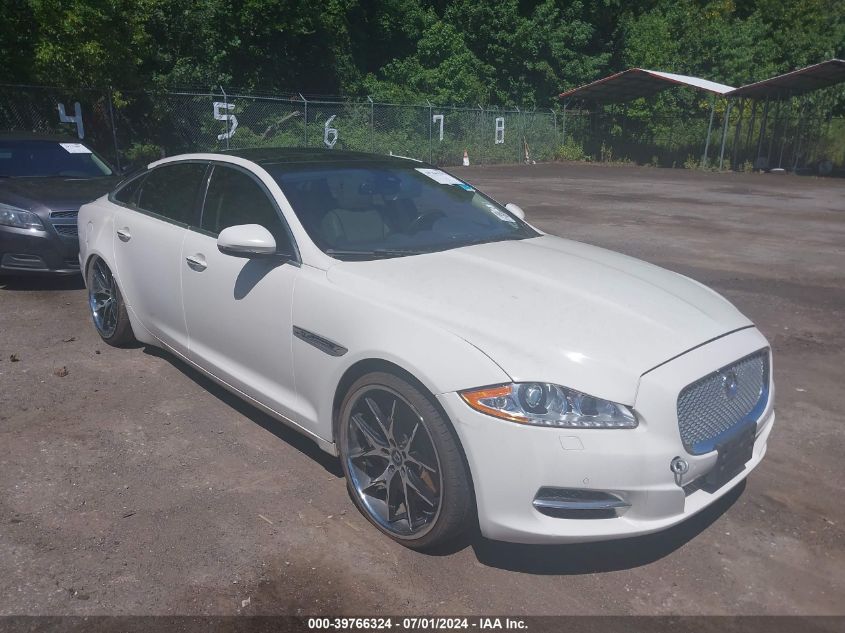 2011 Jaguar Xj Xjl Supercharged VIN: SAJWA2GE5BMV01970 Lot: 39766324