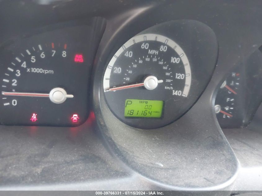 2005 Kia Sportage Ex V6/Lx V6 VIN: KNDJF723157118009 Lot: 39766331