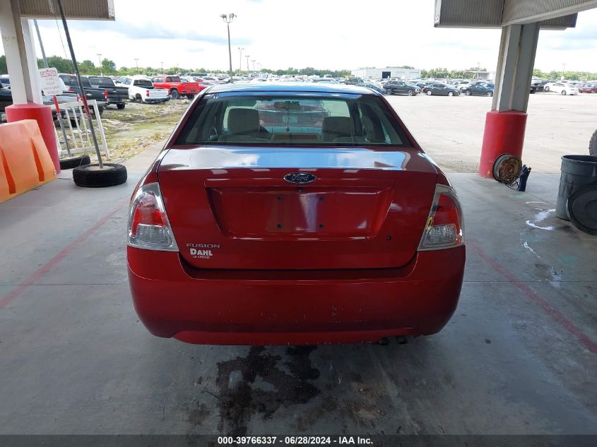 2006 Ford Fusion S VIN: 3FAFP06Z36R184554 Lot: 39766337