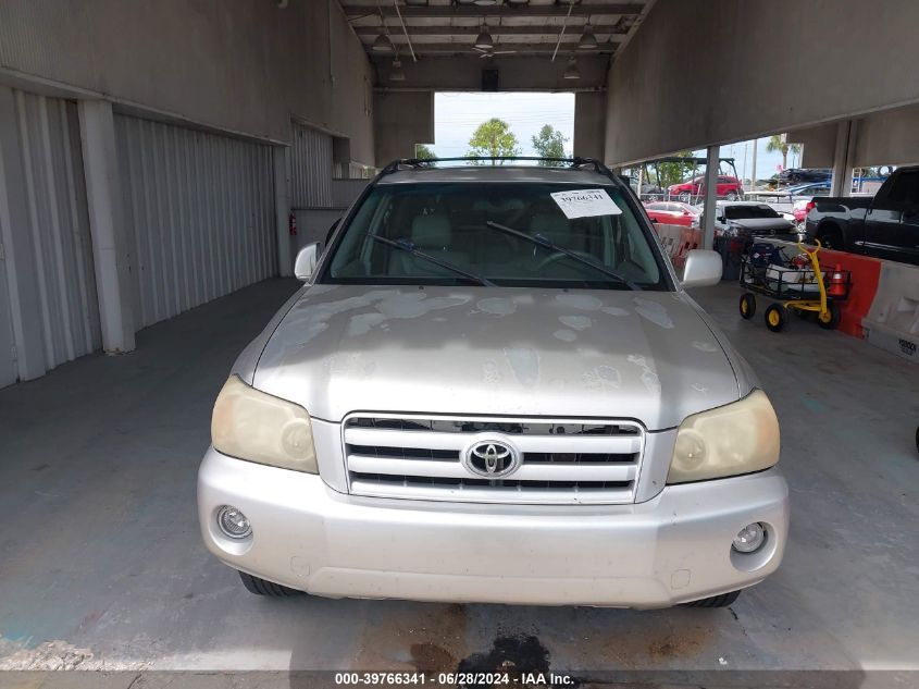 2004 Toyota Highlander Limited V6 VIN: JTEDP21A940009426 Lot: 39766341