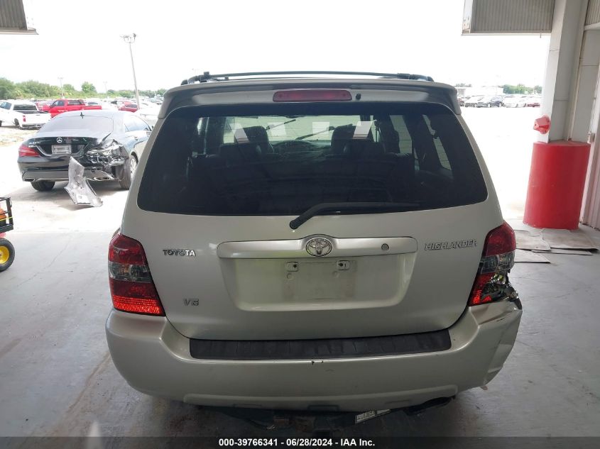 2004 Toyota Highlander Limited V6 VIN: JTEDP21A940009426 Lot: 39766341
