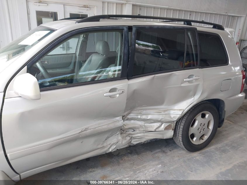 2004 Toyota Highlander Limited V6 VIN: JTEDP21A940009426 Lot: 39766341