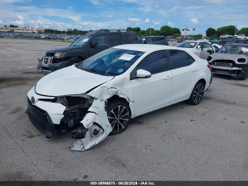 2017 Toyota Corolla Se VIN: 5YFBURHE3HP709508 Lot: 39766370