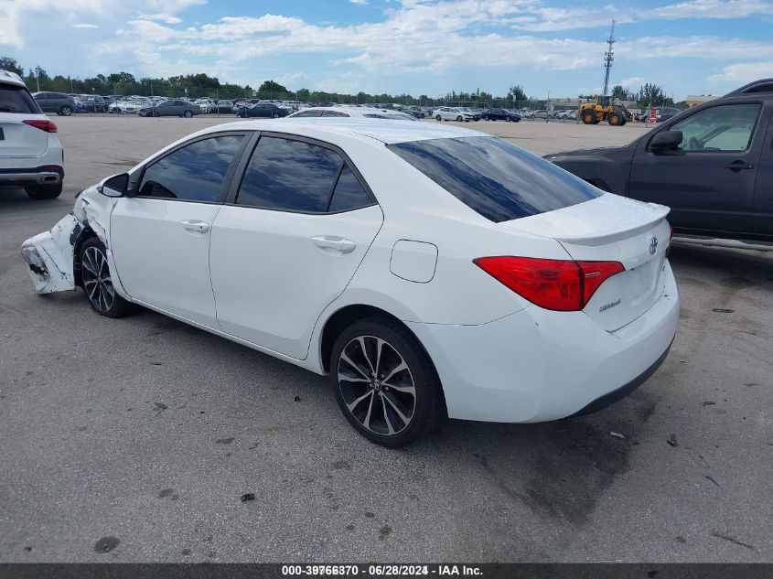 2017 Toyota Corolla Se VIN: 5YFBURHE3HP709508 Lot: 39766370