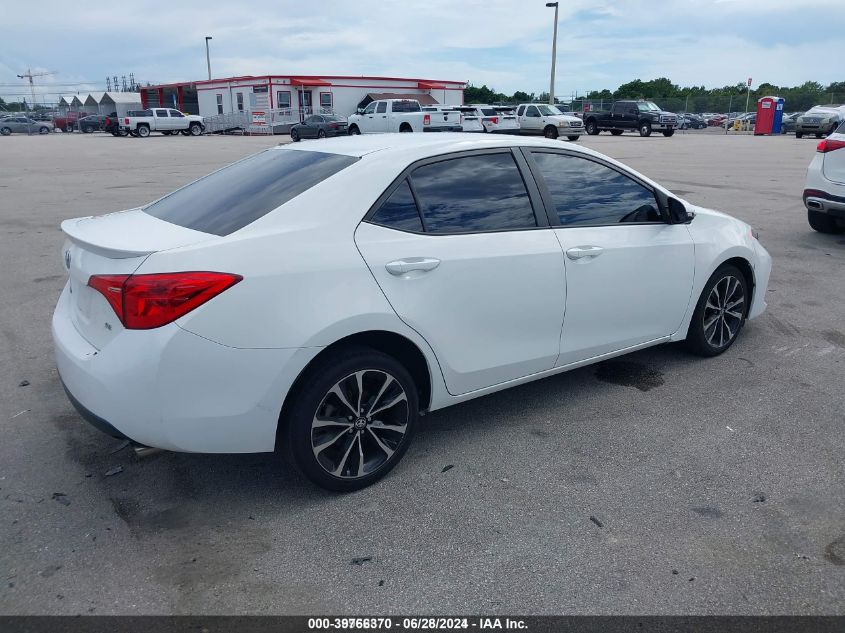 2017 Toyota Corolla Se VIN: 5YFBURHE3HP709508 Lot: 39766370