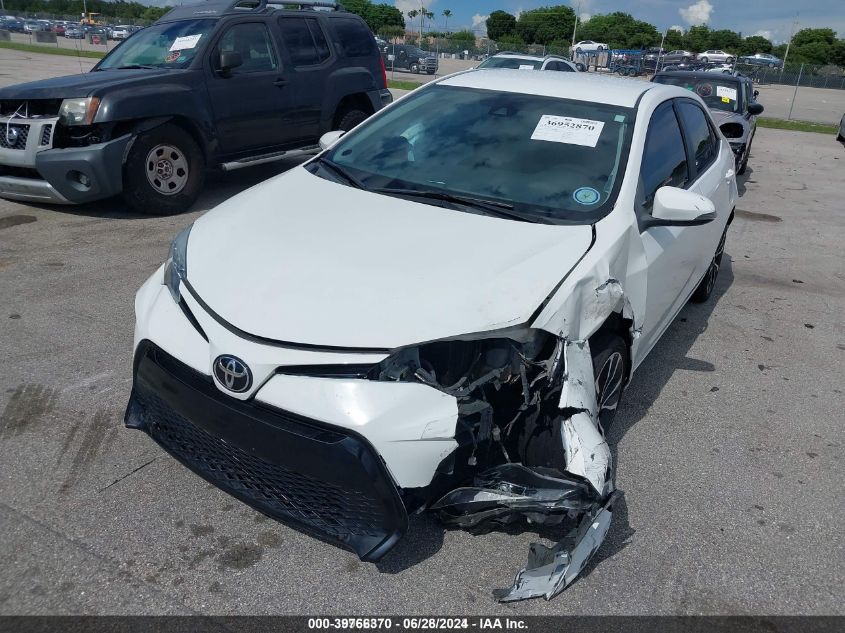 2017 Toyota Corolla Se VIN: 5YFBURHE3HP709508 Lot: 39766370