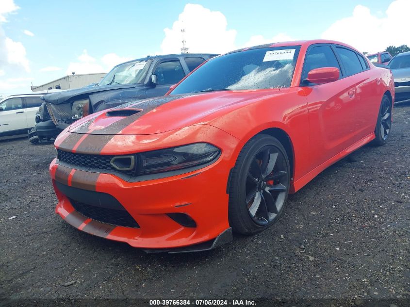 2019 Dodge Charger Scat Pack Rwd VIN: 2C3CDXGJ1KH734237 Lot: 39766384