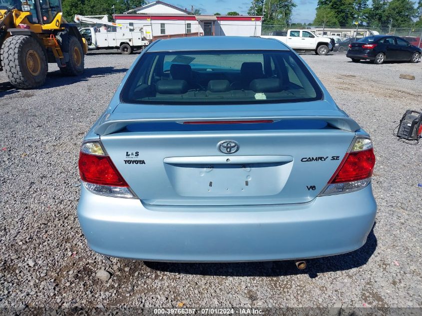 2005 Toyota Camry Se V6 VIN: 4T1BA32K75U065817 Lot: 39766387
