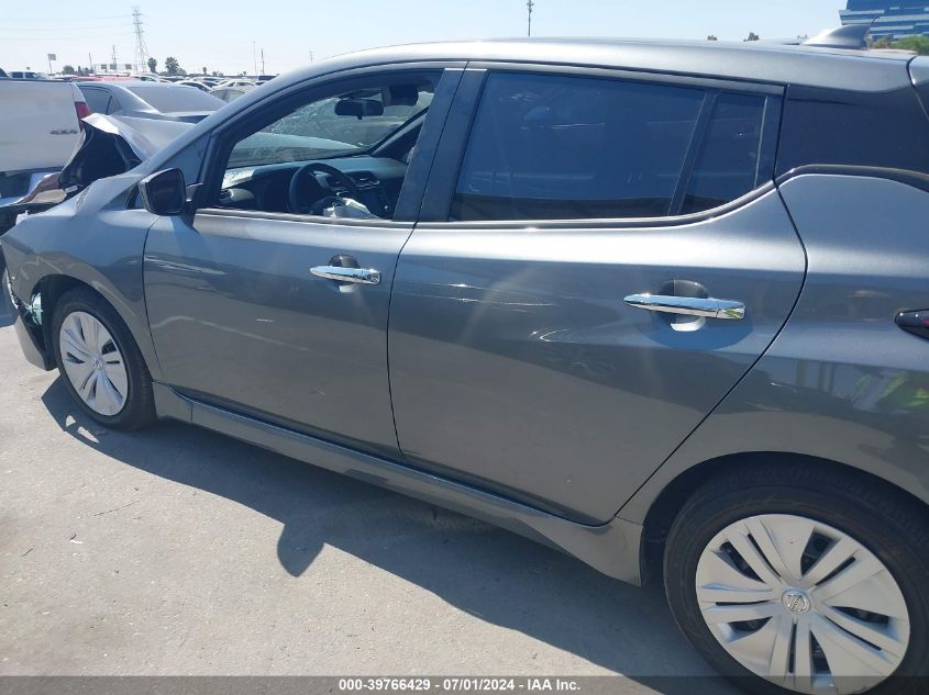 2022 Nissan Leaf S 40 Kwh VIN: 1N4AZ1BV4NC561807 Lot: 39766429