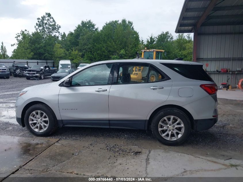 2018 Chevrolet Equinox Ls VIN: 3GNAXHEV2JL128478 Lot: 39766440