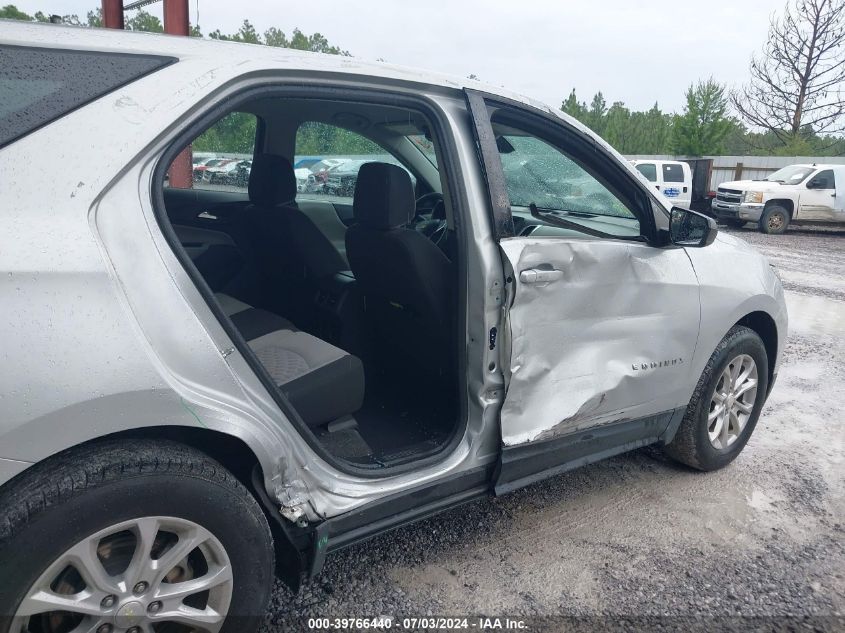 2018 Chevrolet Equinox Ls VIN: 3GNAXHEV2JL128478 Lot: 39766440