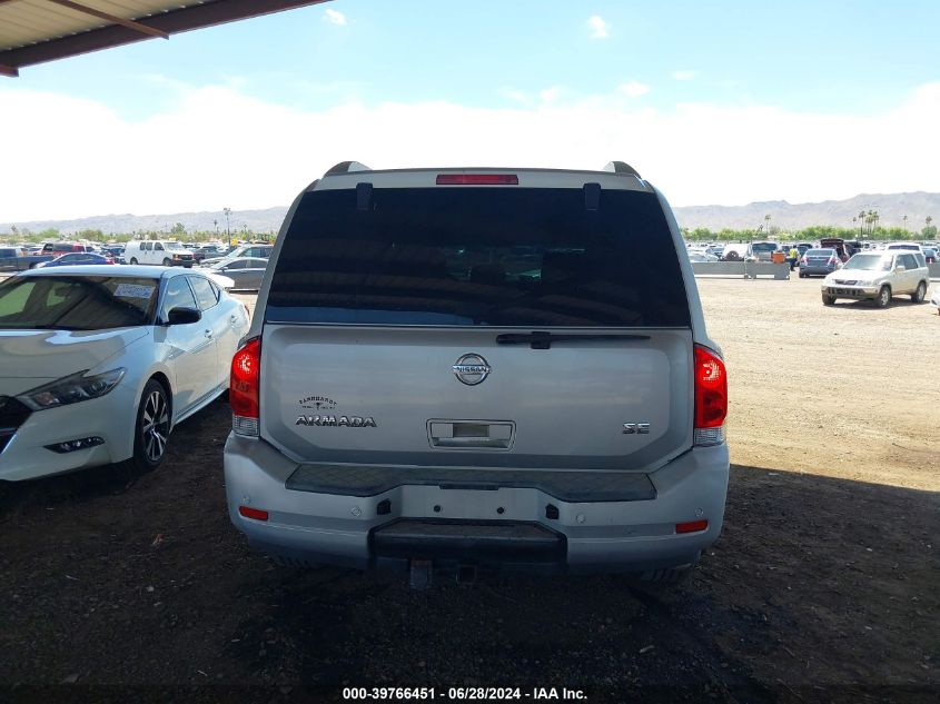 2008 Nissan Armada Se VIN: 5N1AA08DX8N612810 Lot: 39766451