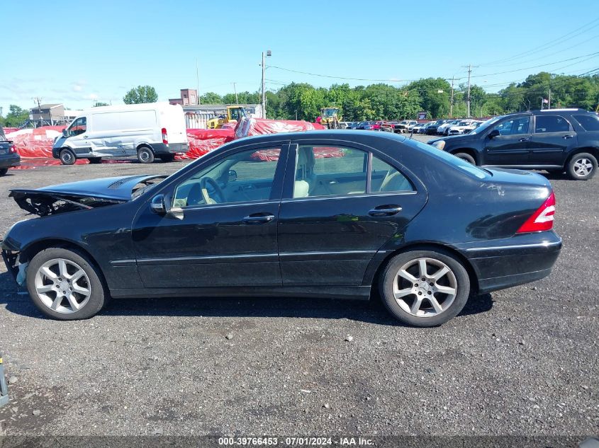 2007 Mercedes-Benz C 280 Luxury 4Matic VIN: WDBRF92H97F871837 Lot: 39766453