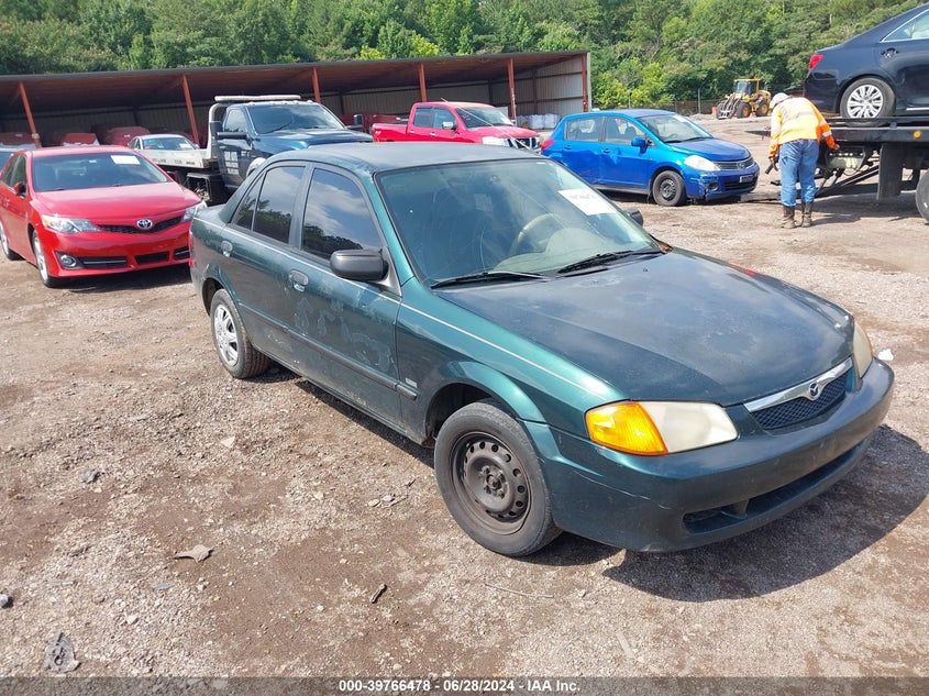 2000 Mazda Protege Dx/Lx VIN: JM1BJ2221Y0258863 Lot: 39766478