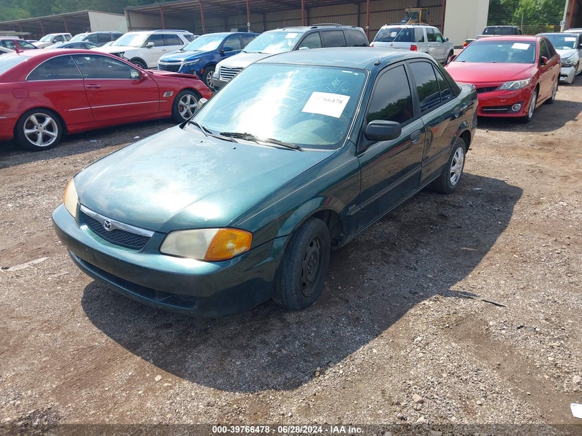 2000 Mazda Protege Dx/Lx VIN: JM1BJ2221Y0258863 Lot: 39766478