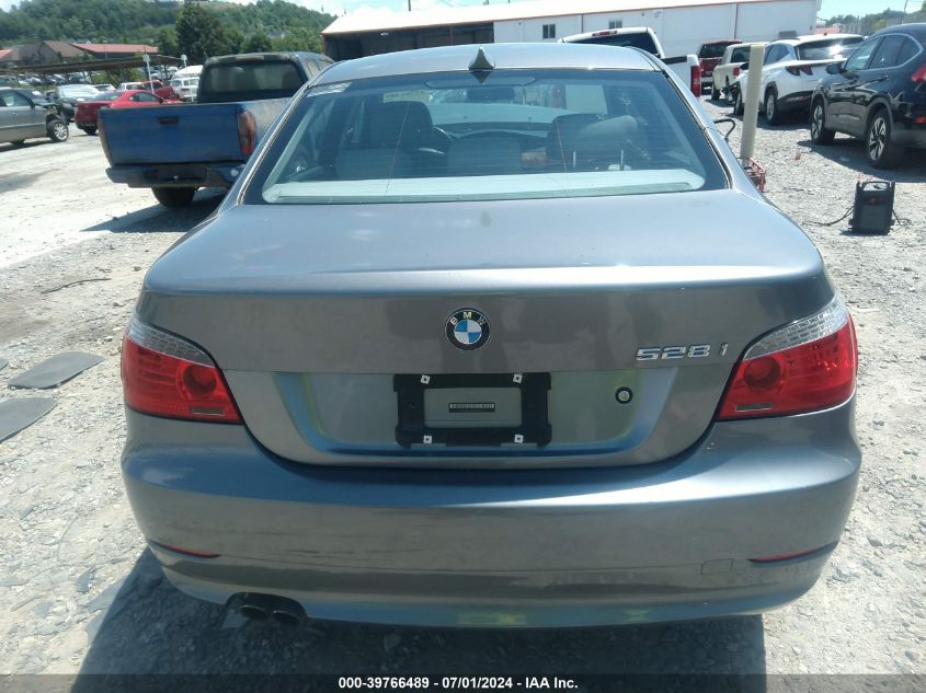 2008 BMW 528I VIN: WBANU53538C117254 Lot: 39766489