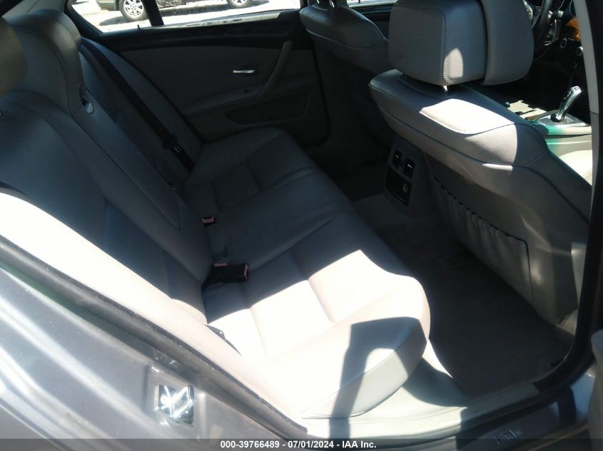 2008 BMW 528I VIN: WBANU53538C117254 Lot: 39766489