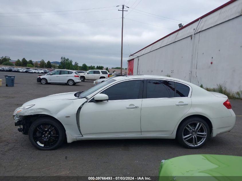 2007 Infiniti G35X VIN: JNKBV61F77M821792 Lot: 39766493