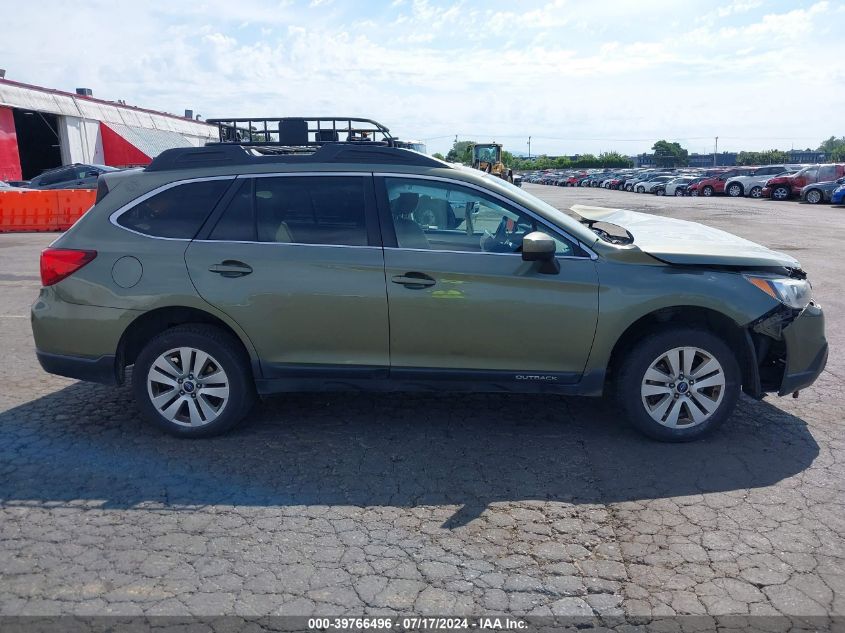2017 Subaru Outback 2.5I Premium VIN: 4S4BSACCXH3248194 Lot: 39766496