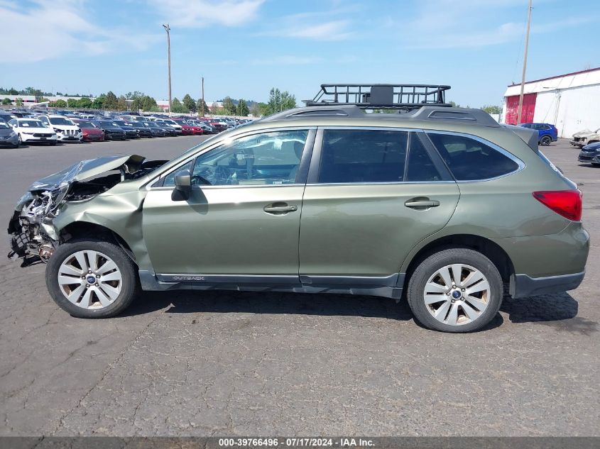2017 Subaru Outback 2.5I Premium VIN: 4S4BSACCXH3248194 Lot: 39766496