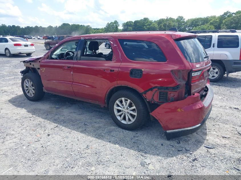 2015 Dodge Durango Sxt VIN: 1C4RDHAG0FC842544 Lot: 39766518