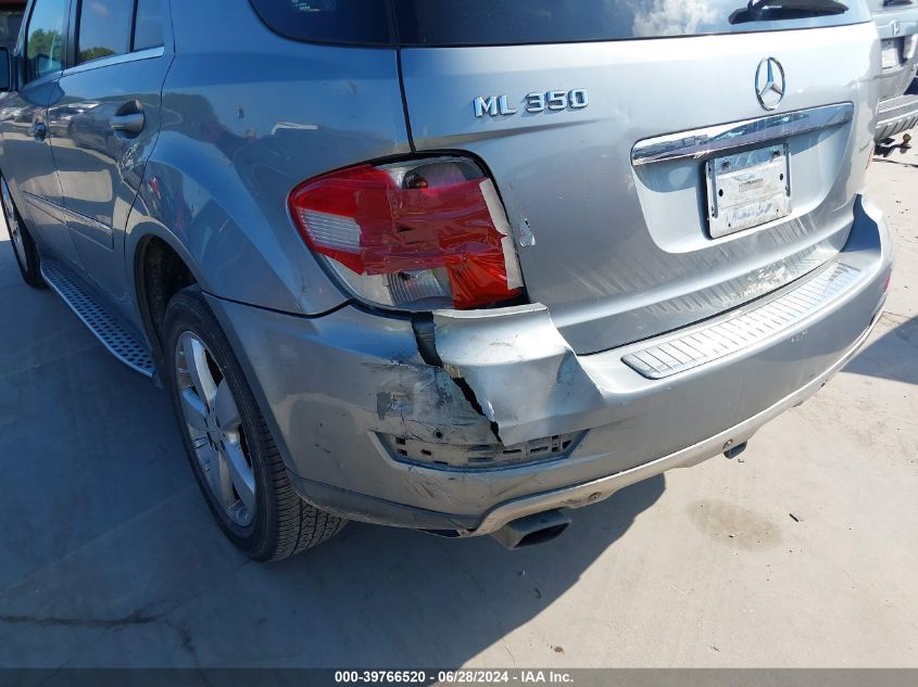 2010 Mercedes-Benz Ml 350 VIN: 4JGBB5GB3AA611932 Lot: 39766520