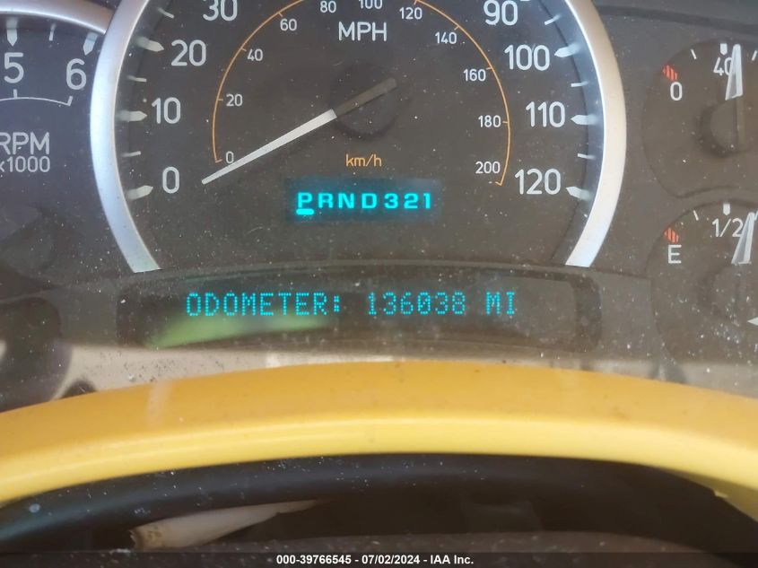 2005 Hummer H2 Suv VIN: 5GRGN23U65H103442 Lot: 39766545