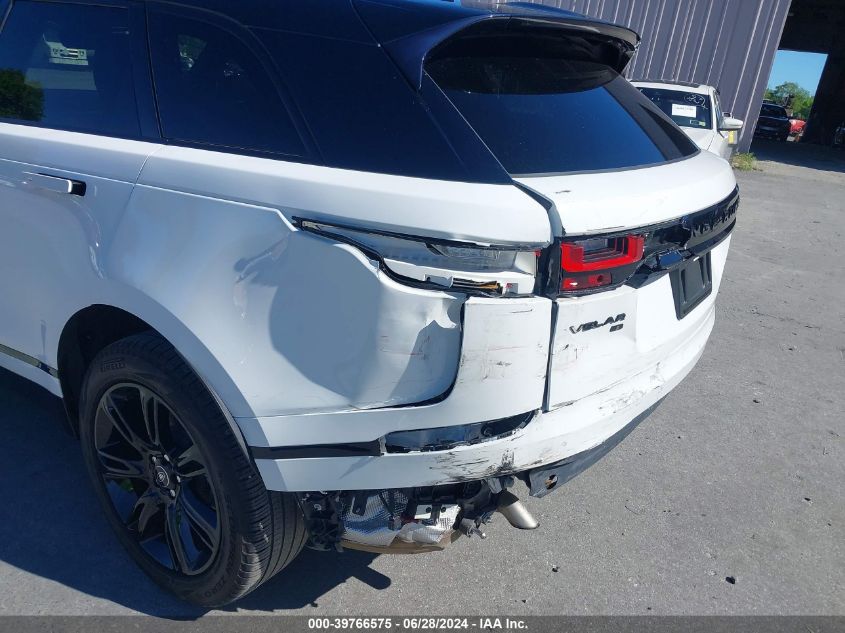 2021 Land Rover Range Rover Velar P250 R-Dynamic S VIN: SALYT2EX1MA326846 Lot: 39766575