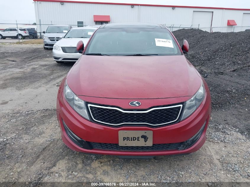 2011 Kia Optima Sx VIN: KNAGR4A66B5094211 Lot: 39766576