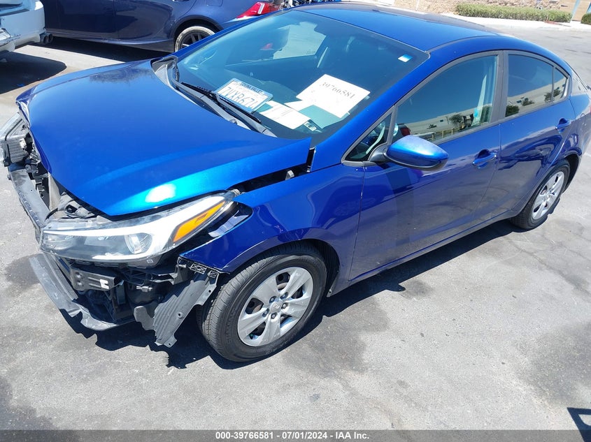 2017 KIA FORTE LX - 3KPFK4A79HE037431