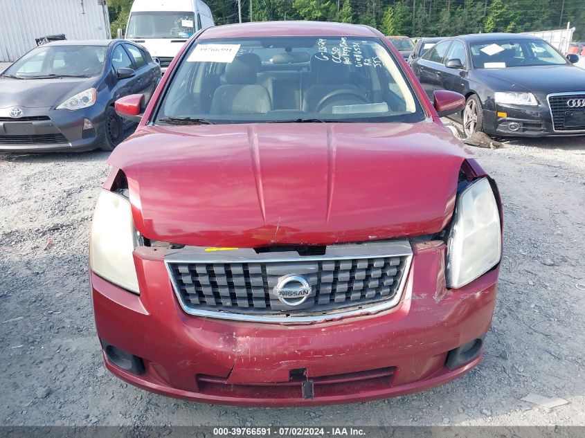 2007 Nissan Sentra 2.0/2.0S/2.0Sl VIN: 3N1AB61E47L706531 Lot: 39766591