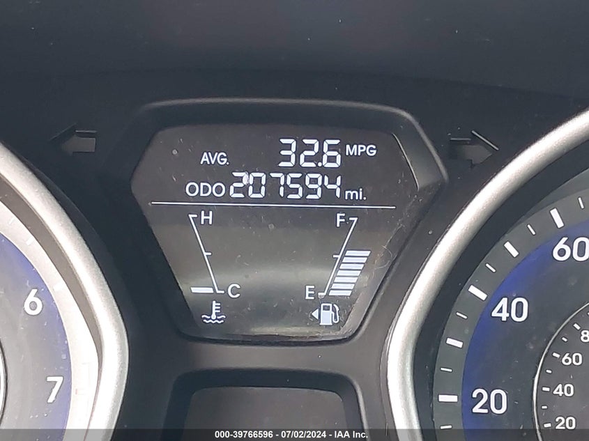 2013 Hyundai Elantra Gs VIN: KMHDH6AE9DU004274 Lot: 39766596