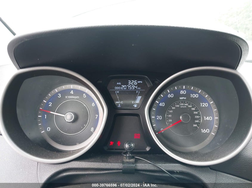 2013 Hyundai Elantra Gs VIN: KMHDH6AE9DU004274 Lot: 39766596