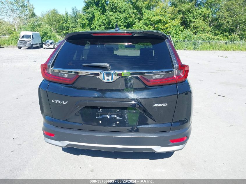 2022 Honda Cr-V Ex VIN: 5J6RT6H59NL031524 Lot: 39766603