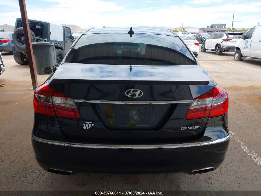 2014 Hyundai Genesis 3.8 VIN: KMHGC4DD1EU259358 Lot: 39766611