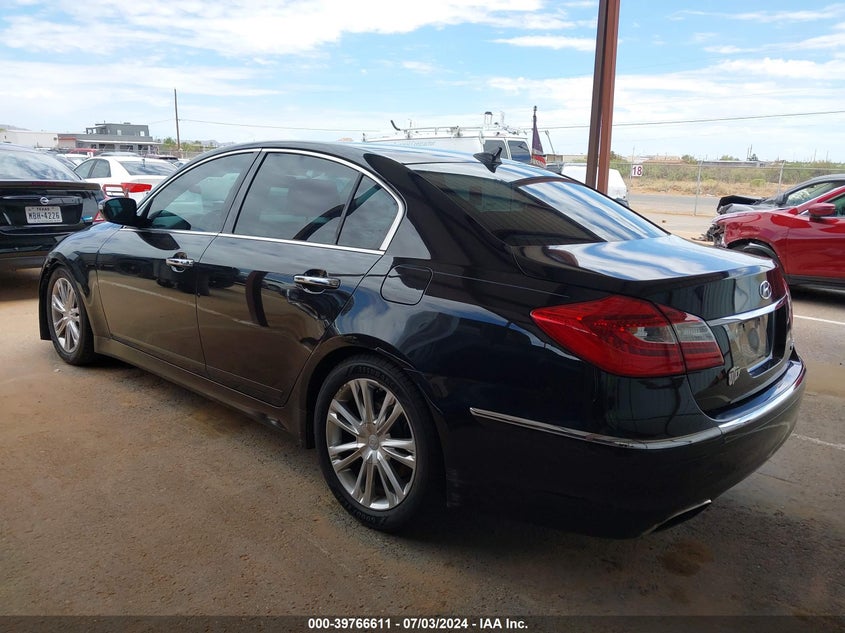 2014 Hyundai Genesis 3.8 VIN: KMHGC4DD1EU259358 Lot: 39766611