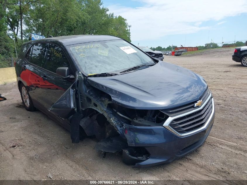 2018 Chevrolet Equinox Ls VIN: 3GNAXREV6JS555609 Lot: 39766621
