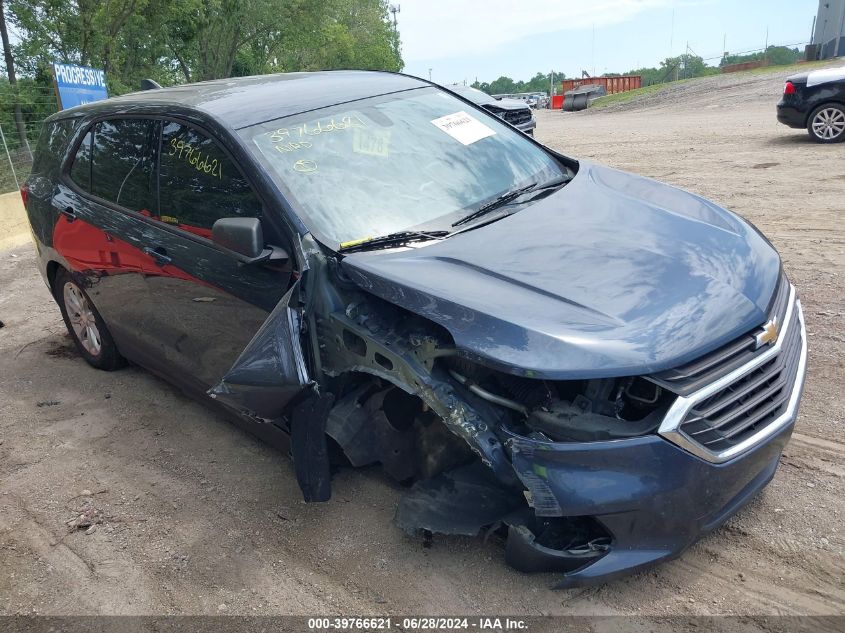 2018 Chevrolet Equinox Ls VIN: 3GNAXREV6JS555609 Lot: 39766621