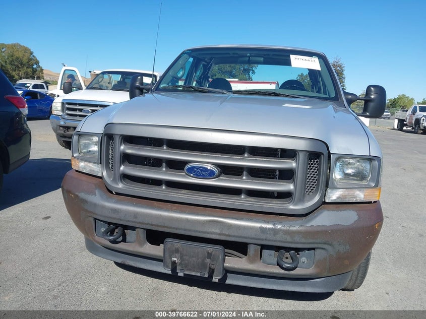 2002 Ford F-250 Lariat/Xl/Xlt VIN: 1FTNX20L52EB29543 Lot: 39766622