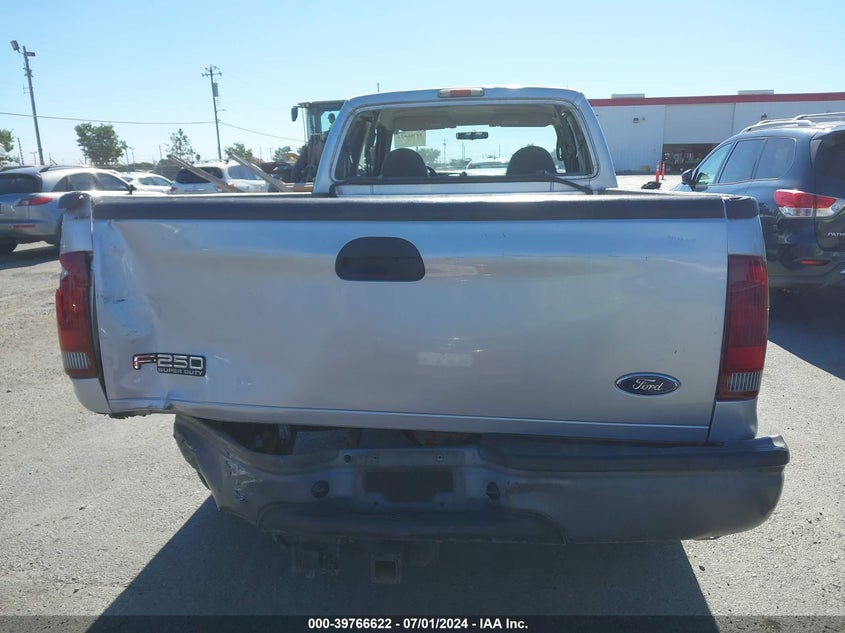 2002 Ford F-250 Lariat/Xl/Xlt VIN: 1FTNX20L52EB29543 Lot: 39766622