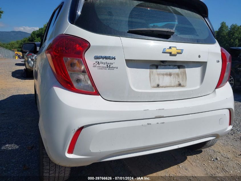 2016 Chevrolet Spark Ls Manual VIN: KL8CA6SA3GC570417 Lot: 39766626
