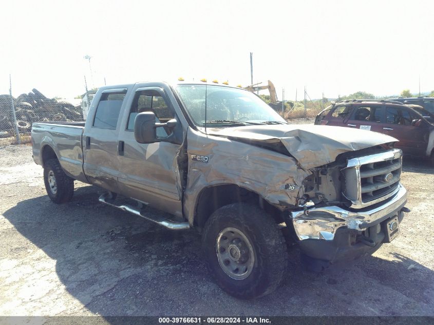 2002 Ford F-250 Lariat/Xl/Xlt VIN: 1FTNW21S22EA74476 Lot: 39766631