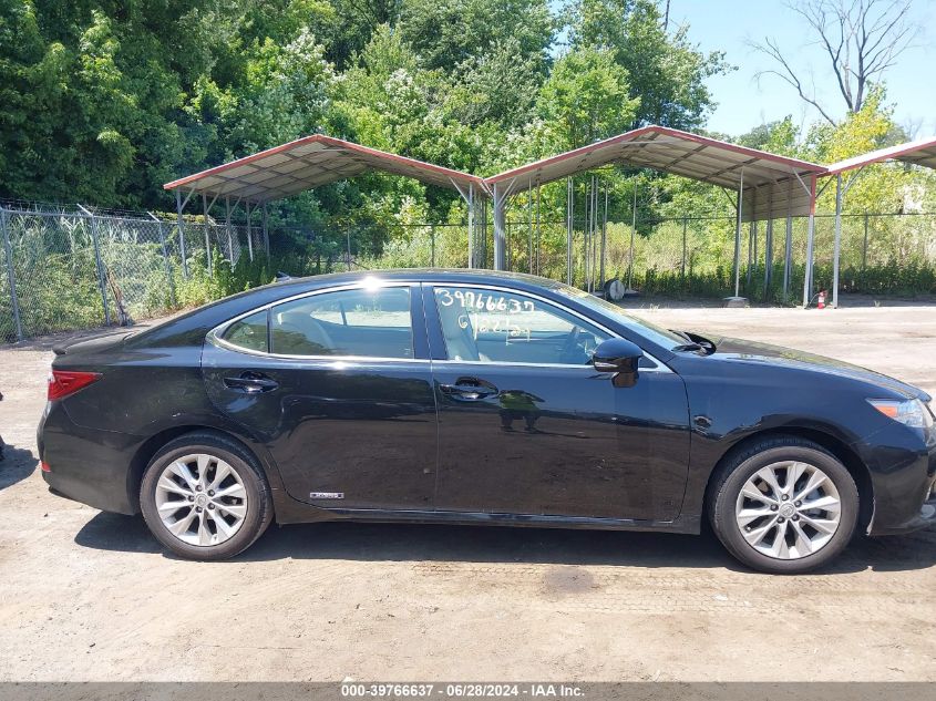 2014 Lexus Es 300H VIN: JTHBW1GG1E2045538 Lot: 39766637