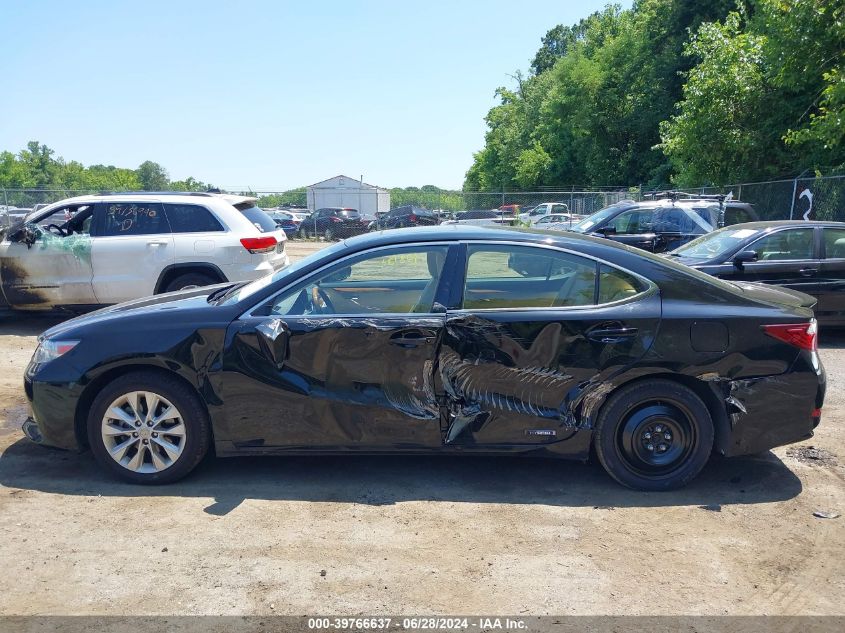 2014 Lexus Es 300H VIN: JTHBW1GG1E2045538 Lot: 39766637