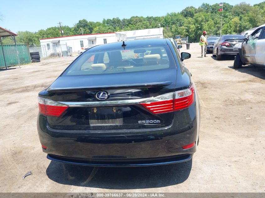 2014 Lexus Es 300H VIN: JTHBW1GG1E2045538 Lot: 39766637