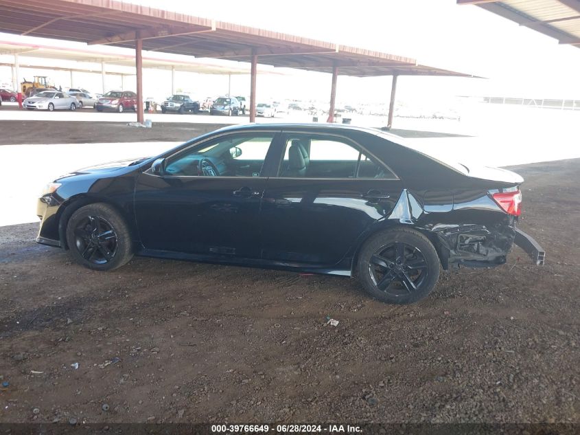 2012 Toyota Camry Se VIN: 4T1BF1FK7CU533574 Lot: 39766649