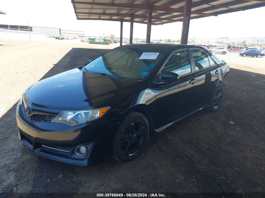 2012 Toyota Camry Se VIN: 4T1BF1FK7CU533574 Lot: 39766649