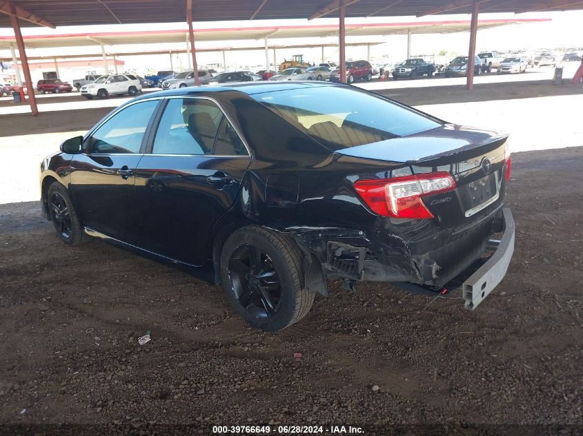 2012 Toyota Camry Se VIN: 4T1BF1FK7CU533574 Lot: 39766649